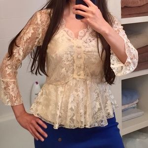 Victorian Gypsy Romantic Vintage Style Blouse